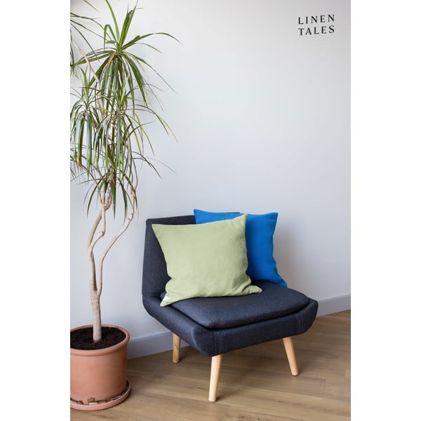 Lněný povlak na polštář 40x40 cm Sage – Linen Tales-image-1