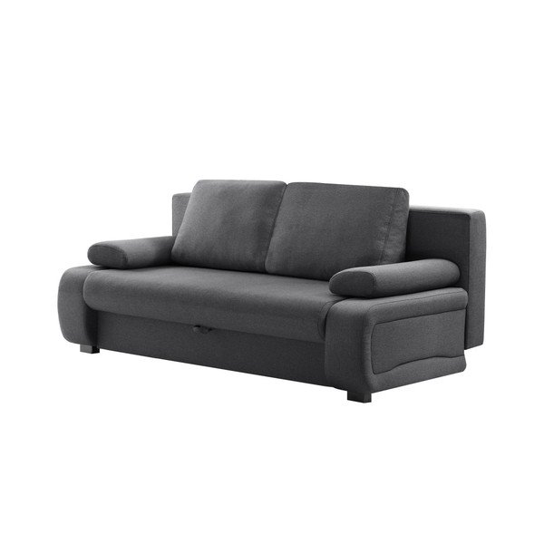 Šedá rozkládací pohovka INTERIEUR DE FAMILLE PARIS Bonheur