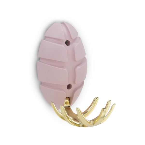Světle růžový nástěnný háček Bug – Spinder Design