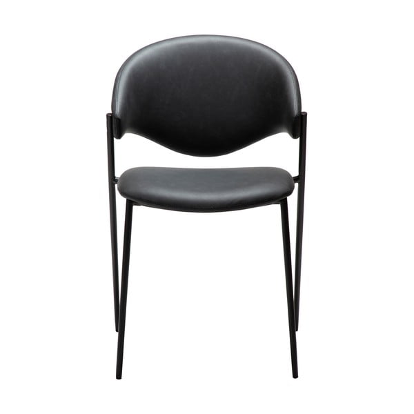 Černá jídelní židle z imitace kůže Zone – DAN-FORM Denmark-image-1