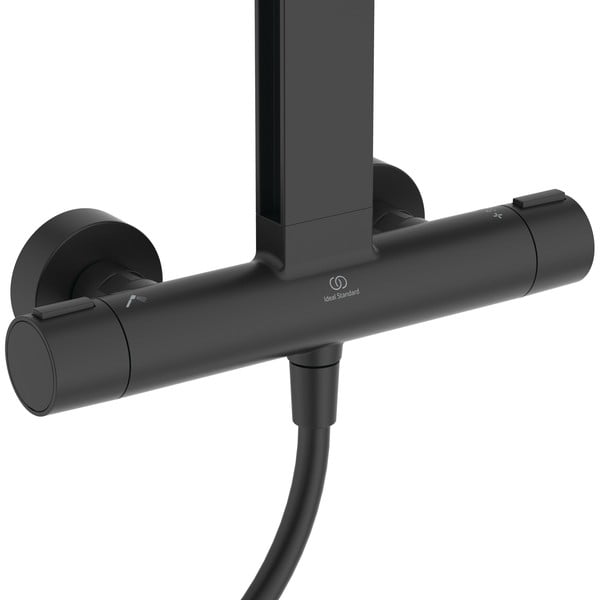 Matně černý kovový sprchový set 111 cm ALU+ – Ideal Standard-image-2