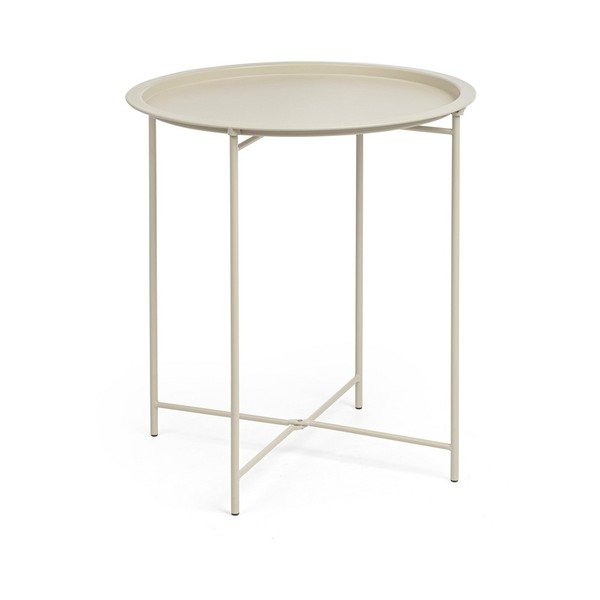 Ocelový kulatý zahradní stolek ø 46 cm Austin – Bizzotto