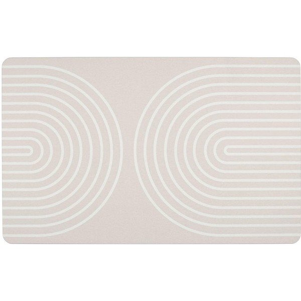 Béžová z křemeliny koupelnová předložka 50x80 cm Nazca – Wenko