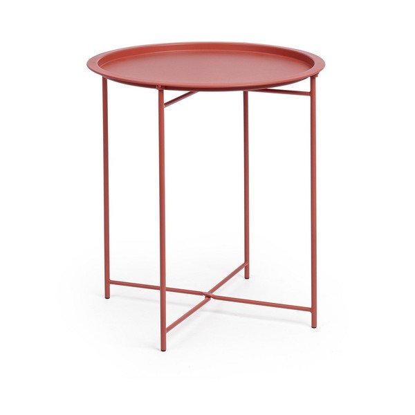 Ocelový kulatý zahradní stolek ø 46 cm Austin – Bizzotto