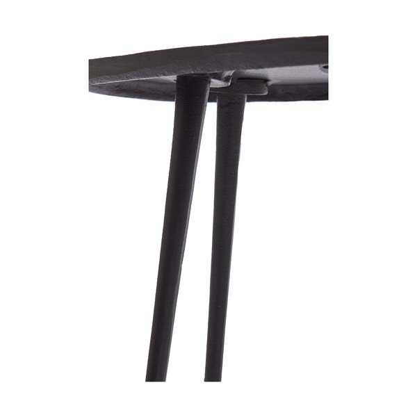 Černý kovový konferenční stolek 42x87 cm Puno – Light & Living-image-4