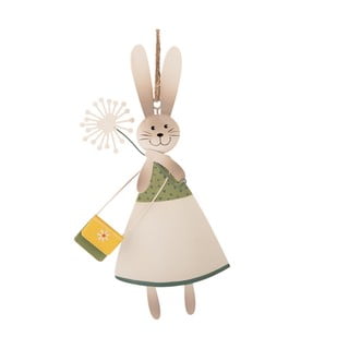 Kovová závěsná dekorace Dakls Ms. Bunny