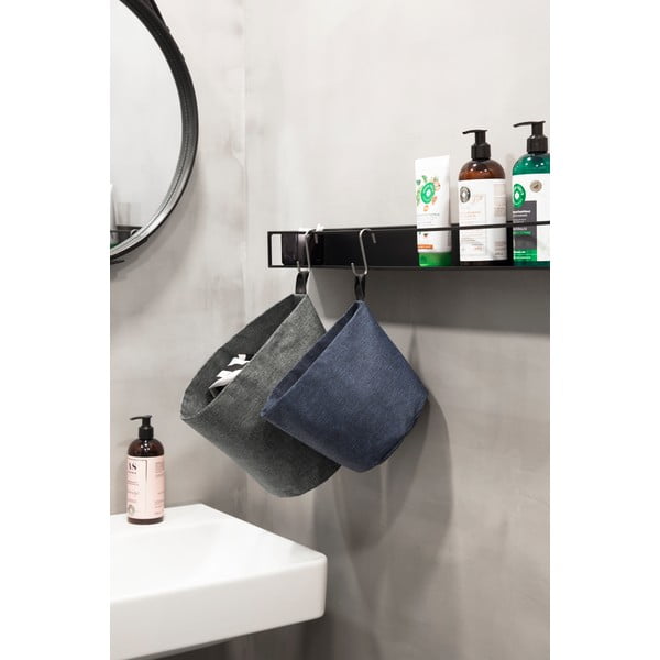 Látkový košík ø 22x22 cm Soft Storage – Bigso Box of Sweden-image-1