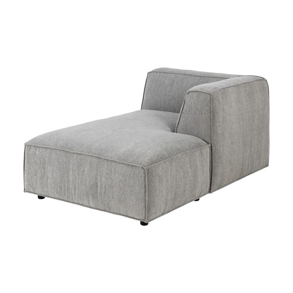 Světle šedý modul lenošky k pohovce Bonami Selection Fairfield, pravý roh-image-3