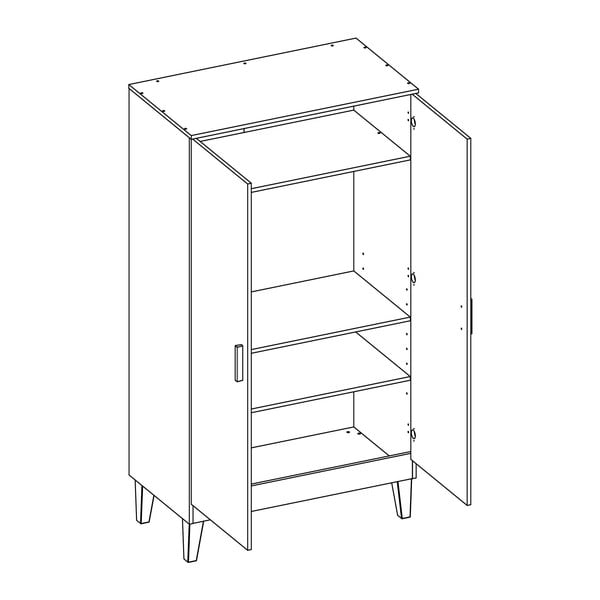 Bílá skříň Vox Lounge-image-2