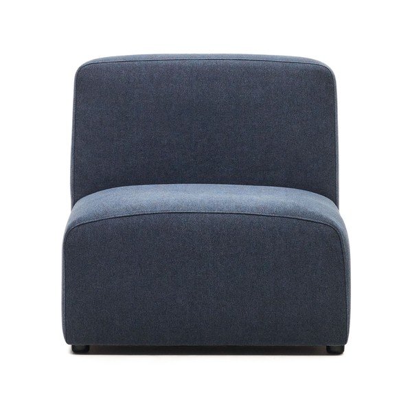 Tmavě modrý modul pohovky (středový díl) Neom – Kave Home-image-2