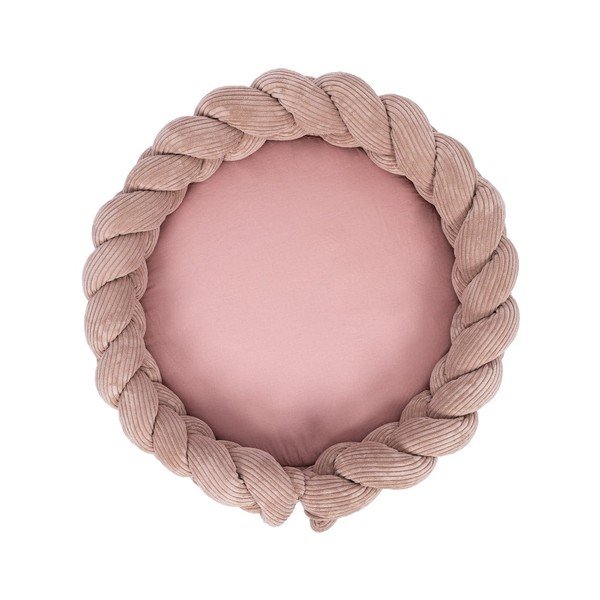 Růžové hnízdečko pro miminko 100x100 cm – Meowbaby