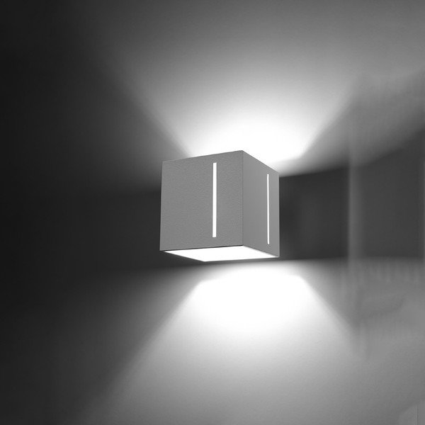 Bílé nástěnné svítidlo Pax – Sollux-image-2