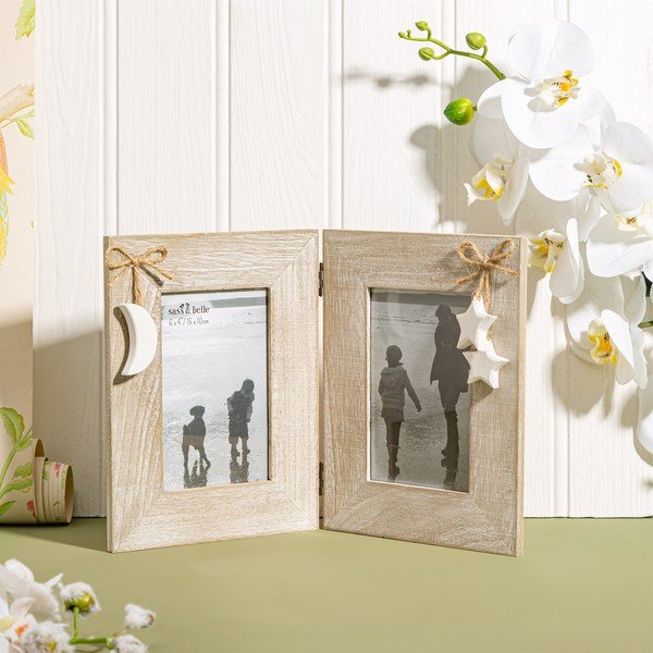 Dřevěný rámeček 34x22 cm - Sass & Belle-image-1