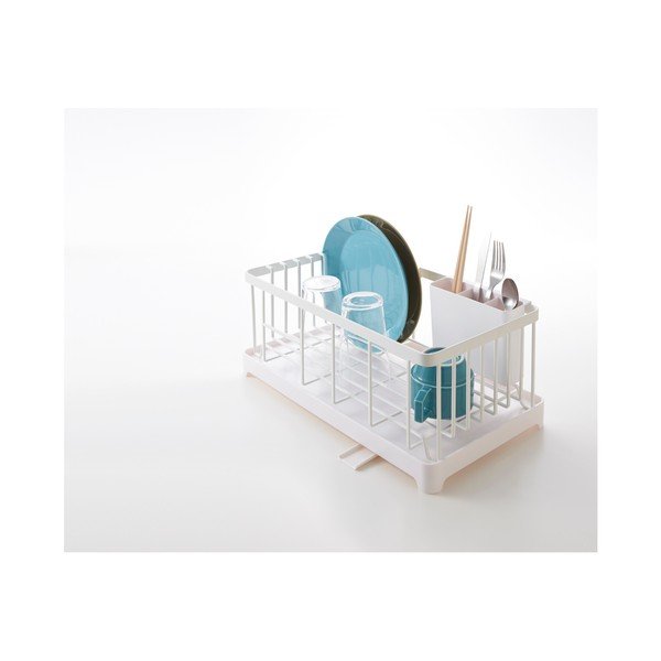 Bílý odkapávač nádobí YAMAZAKI Tower Wire-image-1