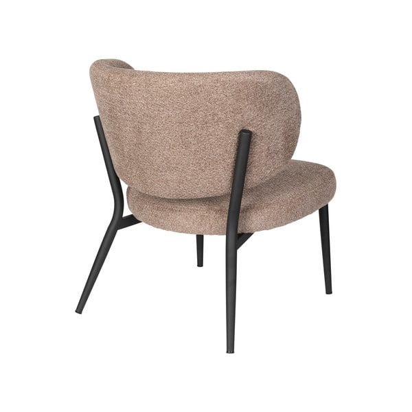 Světle hnědé křeslo Sanne – White Label-image-4