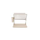Béžový kovový dvoupatrový odkapávač 37x33 cm – Brabantia