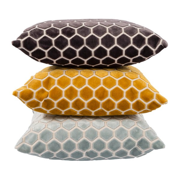 Žlutý polštář s výplní Zuiver Monty, 45 x 45 cm-image-2