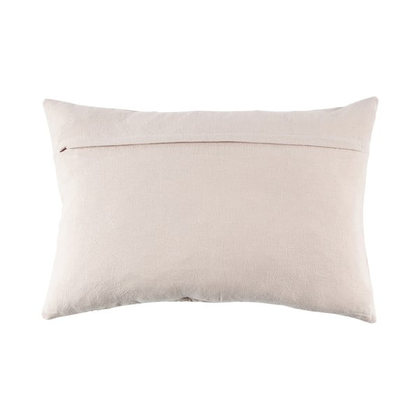 Béžový dekorativní polštář WOOOD Fallon Biscuit, 40 x 60 cm-image-1