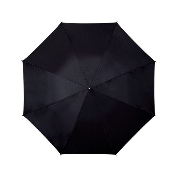 Černý větruodolný holový deštník Ambiance Elegance, ⌀ 120 cm-image-1