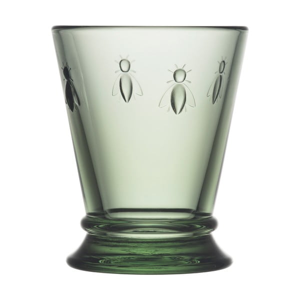 Zelená sklenice La Rochère Abeille, 185 ml