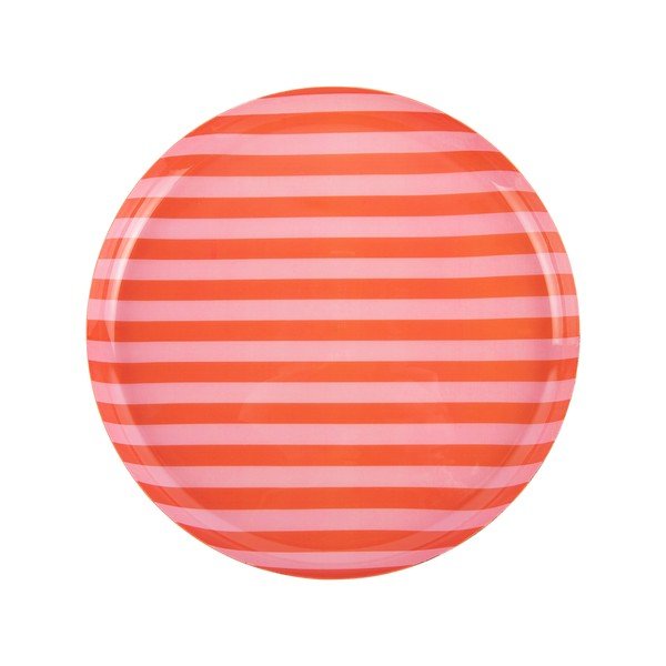 Oranžový/světle růžový železný talíř ø 30 cm Animado – PT LIVING-image-2