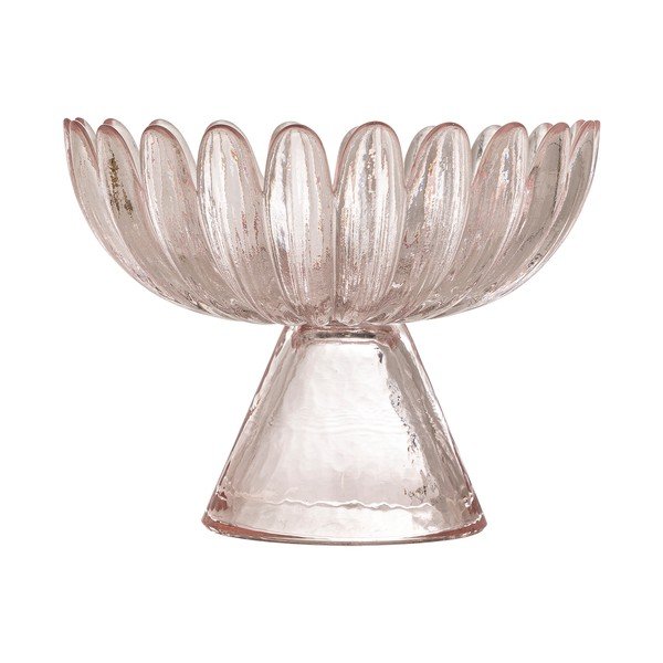 Světle růžová skleněná servírovací miska 220 ml Nalu – Bloomingville