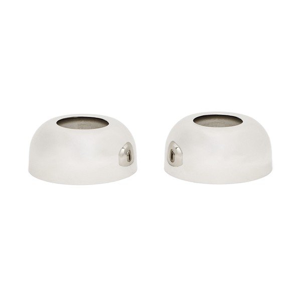 Stojánky na vajíčka v sadě 2 ks z nerezové oceli Nirela – Kave Home