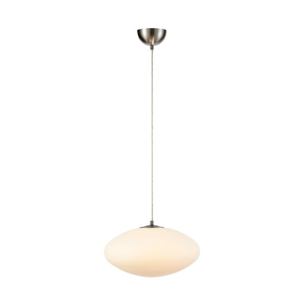 Bílé závěsné svítidlo se skleněným stínidlem ø 38 cm Locus – Markslöjd