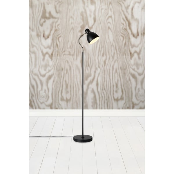 Černá stojací lampa Markslöjd Nitta, výška 1,45 m-image-1