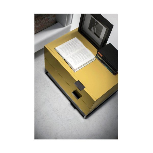 Žlutozelený noční stolek Ángel Cerdá Fidelia-image-1