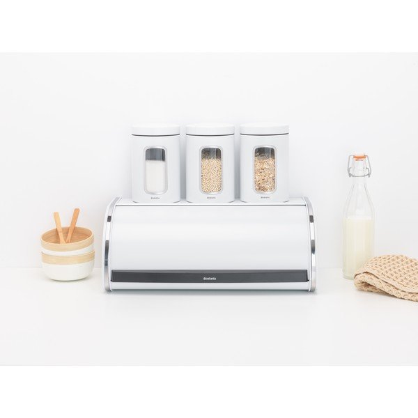 Ocelový chlebník Roll Top – Brabantia-image-1