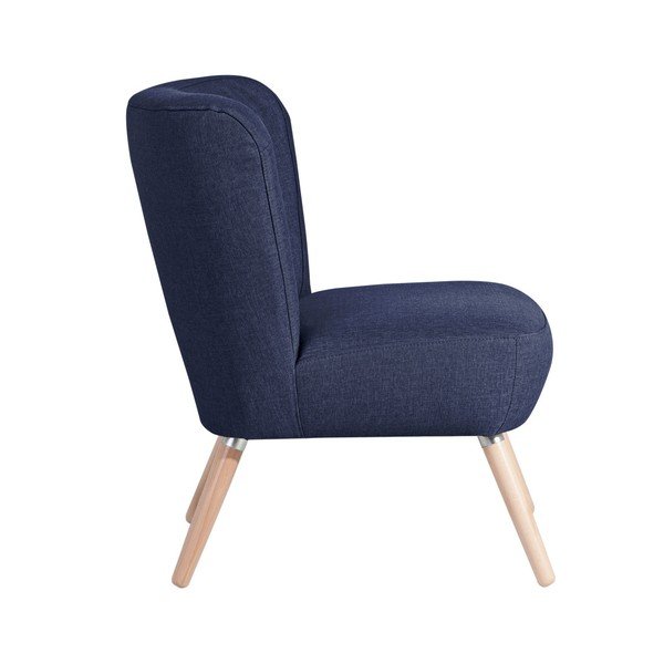Tmavě modré křeslo Max Winzer Neele Duro Dark Blue-image-3