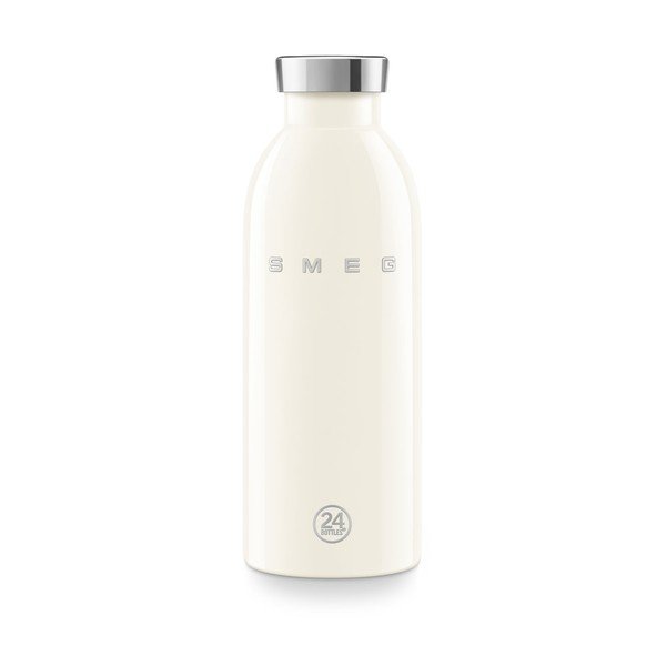 Krémová termoláhev z nerezové oceli 500 ml 24BOTTLES – SMEG