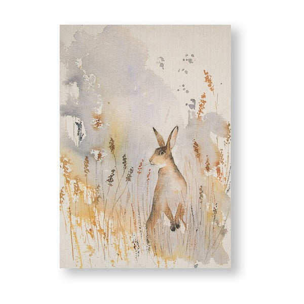 Obraz Graham & Brown Meadow Hare, 50 x 70 cm