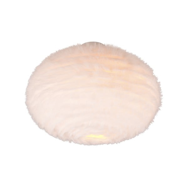Krémové stropní svítidlo ø 50 cm Furry – Trio-image-1