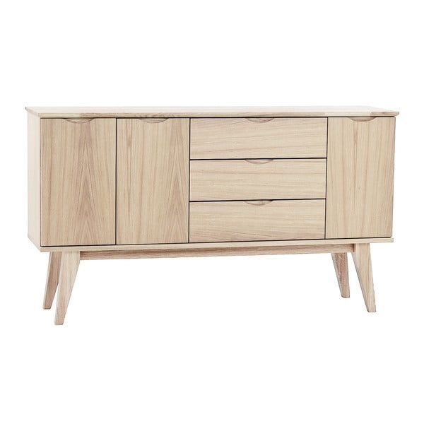 Světlá komoda v dubovém dekoru Rowico Filippa-image-1