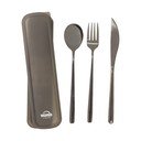 Černý nerezový příbor 3 ks Mimo – Premier Housewares