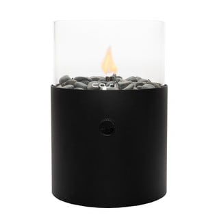 Větší černá plynová lampa Cosi Original, výška 30,5 cm