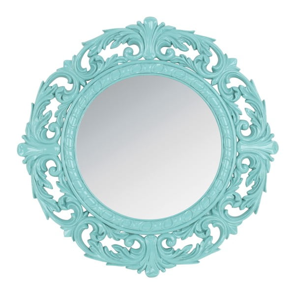 Závěsné zrcadlo 32x44 cm, modré