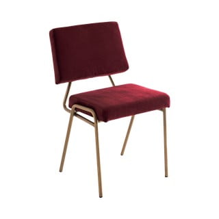 Červená jídelní židle Simple - CustomForm