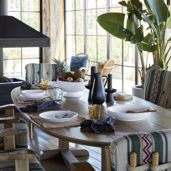 Bílá kameninová mísa na těstoviny Costa Nova Pearl, ⌀ 34 cm-image-3