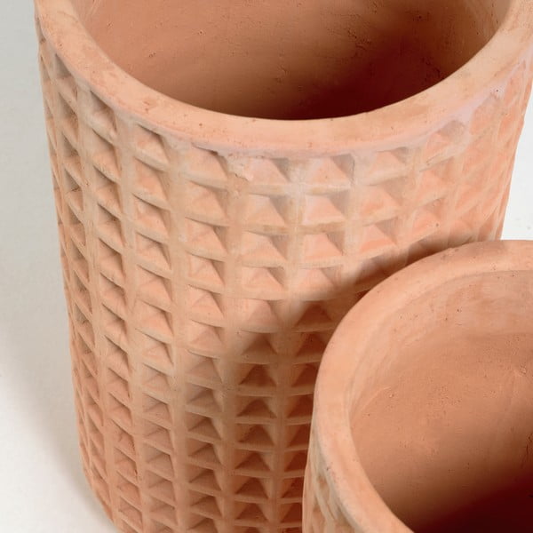 Sada 2 terakotových květináčů Kave Home Celi-image-4