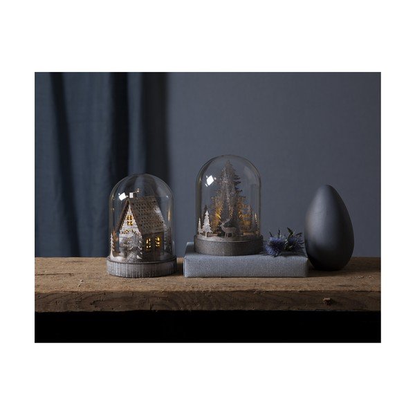 Hnědá vánoční světelná dekorace ø 12,5 cm Kupol – Star Trading-image-2