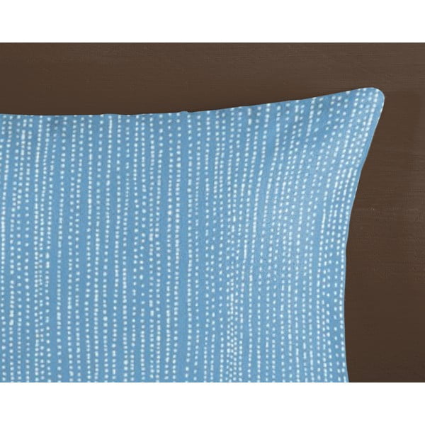 Modré flanelové povlečení na jednolůžko 140x200 cm Lumi – HIP-image-3