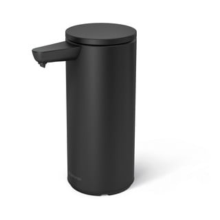 Černý bezdotykový ocelový dávkovač mýdla 266 ml – simplehuman