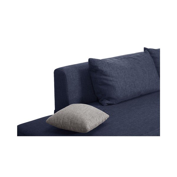 Modrá rozkládací pohovka Modernist Pashmina, pravý roh-image-2