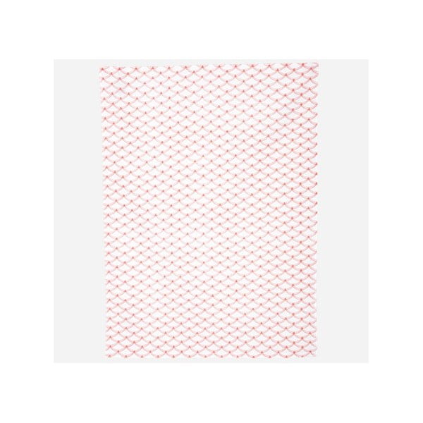 Utěrka Waves, neon pink/white, 50x70 cm