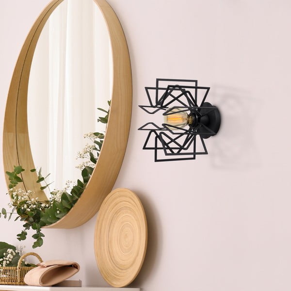 Černé nástěnné svítidlo Nemrut – Opviq lights-image-2