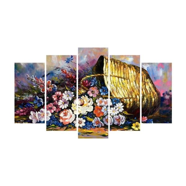 Vícedílný obraz na plátně Flower Power Canvas
