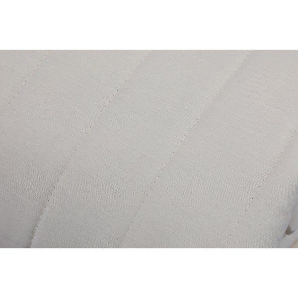 Krémový lehký prošívaný přehoz Mijolnir Monart, 220 x 240 cm-image-3